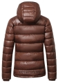 Kurtka jeździecka damska Covalliero w kolorze oak brown widoczna z tyłu