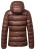 Kurtka jeździecka damska Covalliero w kolorze oak brown widoczna z tyłu