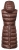 Długa kamizelka jeździecka Covalliero w kolorze oak brown widoczna z tyłu
