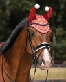 QHP Nauszniki Merry Christmas Red
