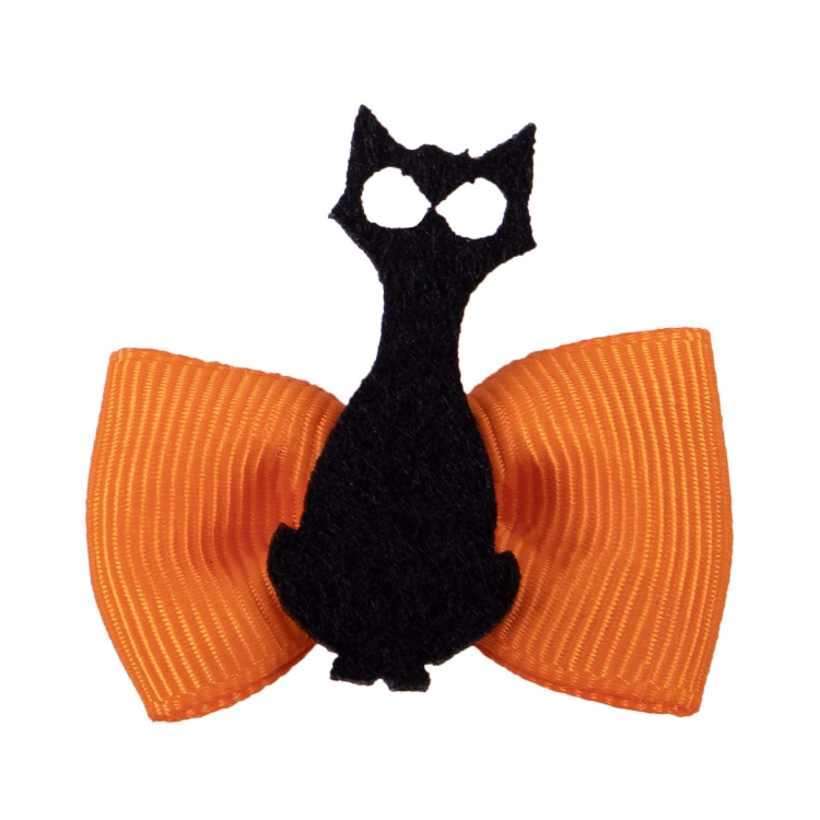 QHP Kokardki Halloween KOT 10szt