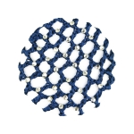 YORK siatka na włosy KRYSZTAŁKI granatowa