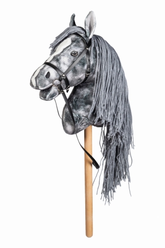 Koń Hobby Horse HKM w kolorze szarym