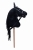 Koń Hobby Horse HKM w kolorze czarnym