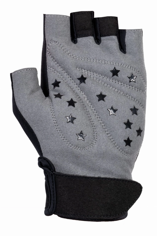 Rękawiczki do Hobby Horse dla dzieci HKM Junior w kolorze czarno-szarym