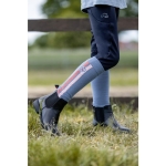 HKM podkolanówki Junior  AMELIE grey blue