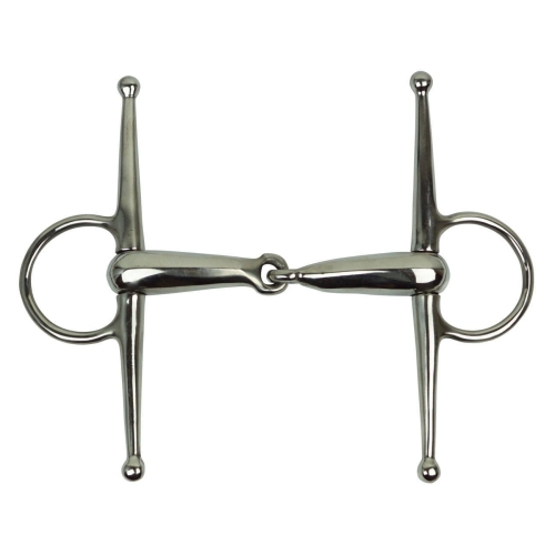 Wędzidło z wąsami pojedynczo łamane puste York