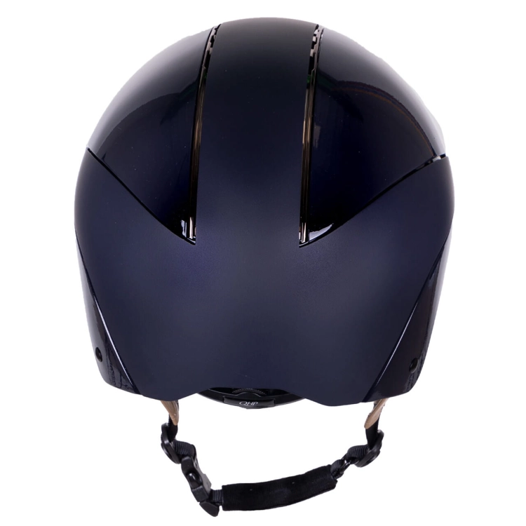 Kask jeździecki z regulacją QHP Miami w kolorze granatowym