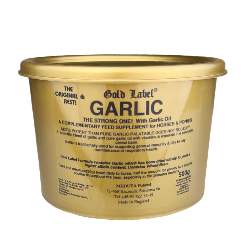 Czosnek dla koni Gold Label Garlic Supplement 500g