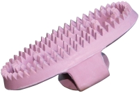 HARRY'S  zgrzebło małe GUMOWE pink