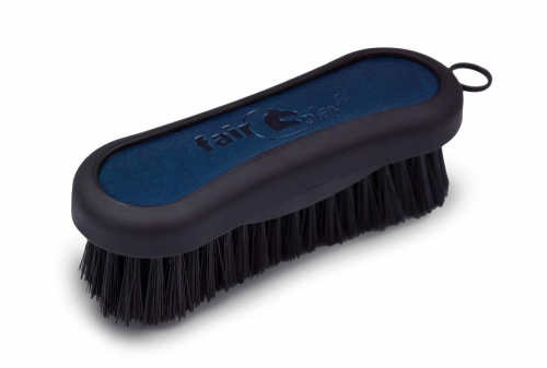 Miękka szczotka do głowy konia Fair Play Grand w kolorze granatowym