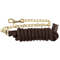 HORZE uwiąz z łańcuszkiem Dark Brown 24H