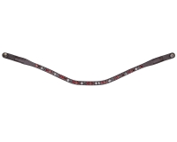 PRESTEQ naczółek SHINEBRIGHT brown/burgund