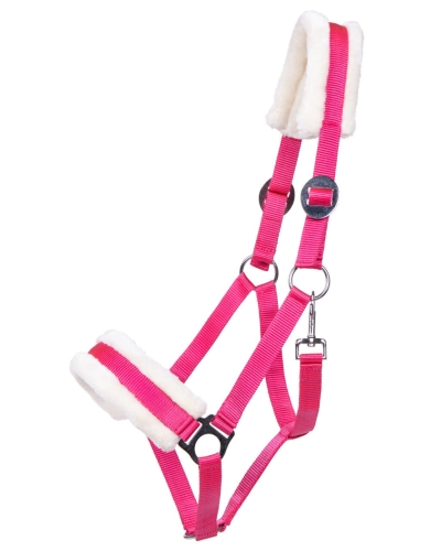 Kantar z futerkiem QHP Cali w kolorze fuchsia