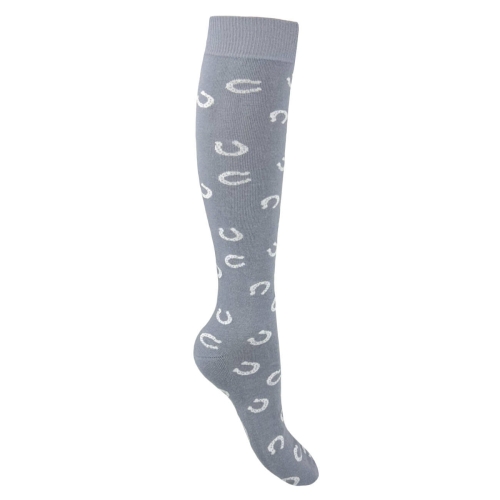 YORK podkolanówki PODKÓWKI szare