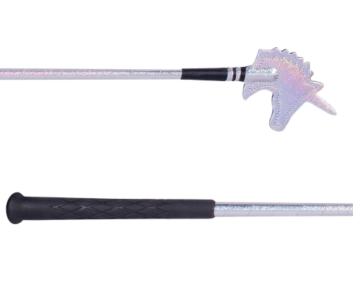Bacik skokowy w kolorze tęczowym QHP Unicorn Glitter