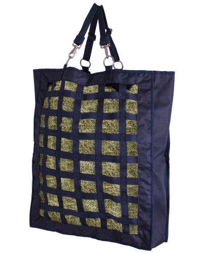 Torba na siano QHP Slowfeeder w kolorze granatowym