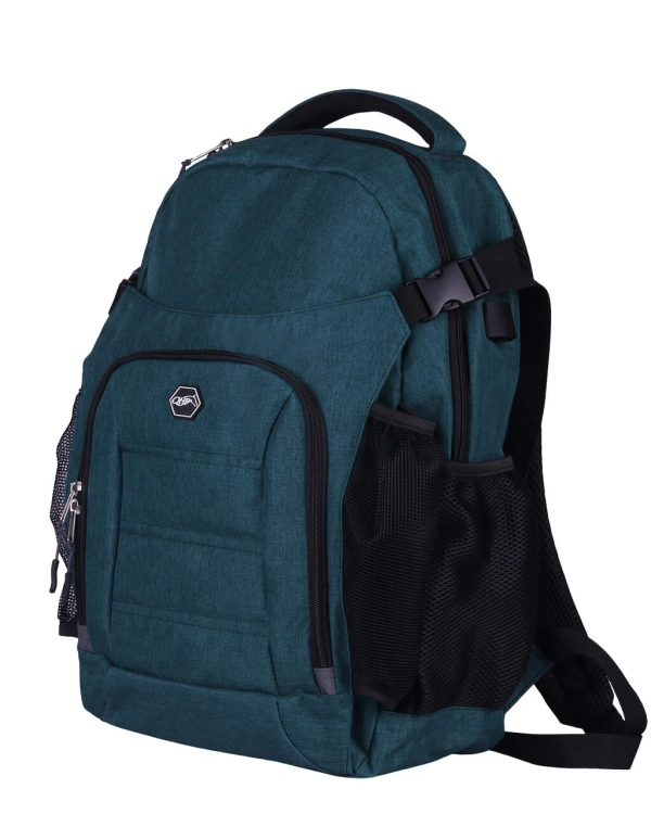 Plecak na akcesoria jeździeckie QHP w kolorze dark green