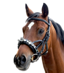 WALDHAUSEN kawecan SKÓRZANY black