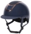 Kask jeździecki z wąskim daszkiem Harry's Horse Matternhorn w kolorze navy/rosegold