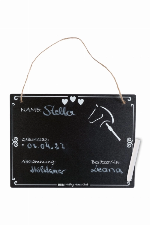 Tabliczka na boks dla Hobby Horse HKM