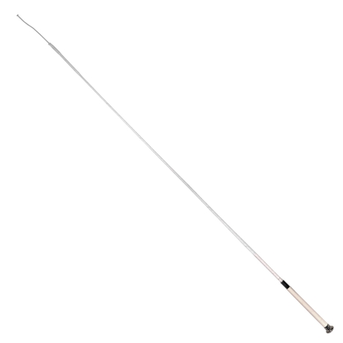Długi bat jeździecki York Classic biały