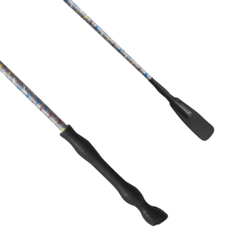 Bat skokowy York Horses w kolorze srebrnym