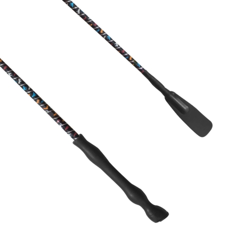 Bat skokowy York Horses w kolorze czarnym