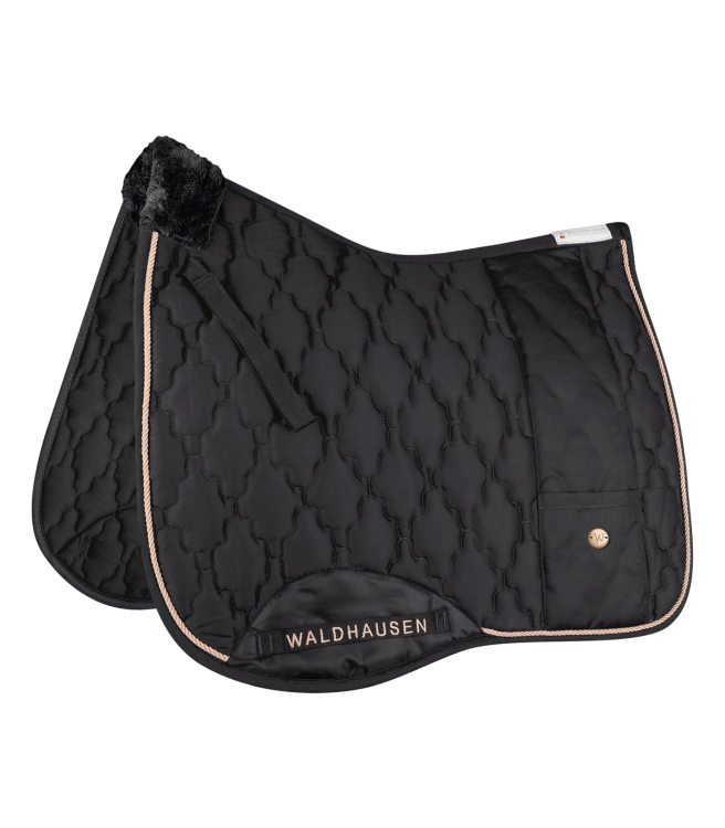 Czaprak wszechstronny Waldhausen Modern Rose w kolorze black