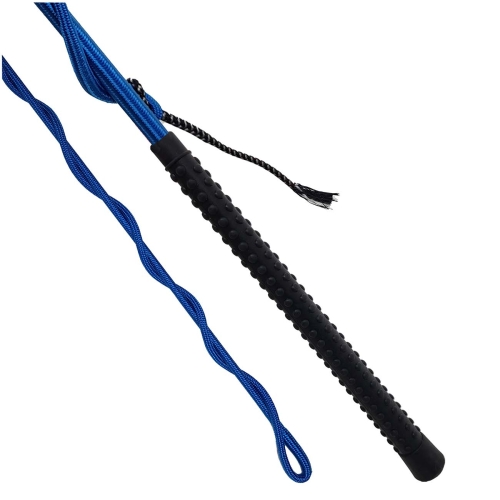 Bat do lonżowania York Shine w kolorze niebieskim