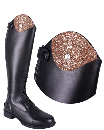 Wymienny element ozdobny do oficerek QHP Romy w kolorze rosegold