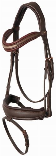 Ogłowie dla konia Harry's Horse Bombastic w kolorze brązowym