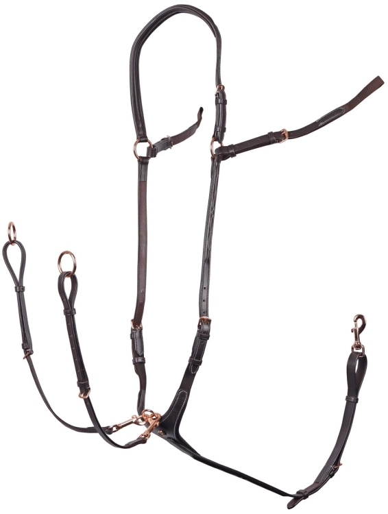 HARRY'S napierśnik ROSEGOLD brown