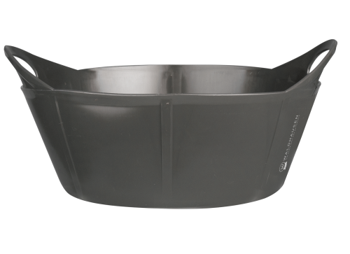 Gumowa miska dla konia Waldhausen Flexibowl 15l w kolorze grey