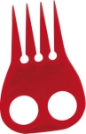 YORK grzebyk do koreczków Czerwony