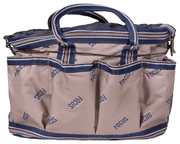 Torba na szczotki w kolorze beżowym QHP Collection