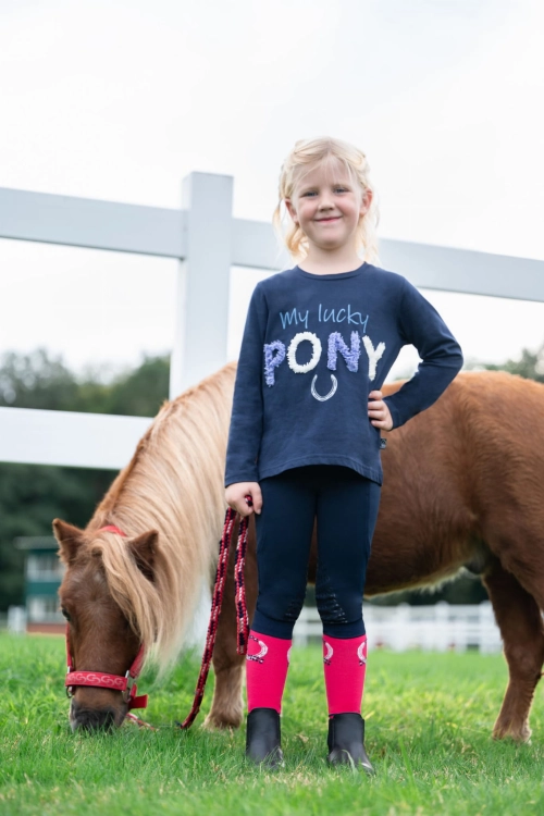 HKM bluzka Junior long AYMEE deep blue