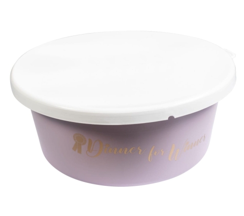 HKM miska z przykrywka 2l mauve