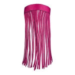 YORK frędzle MALAGA różowe