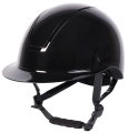 Kask do jazdy konnej Harry's Horse Royal Glossy w kolorze czarnym