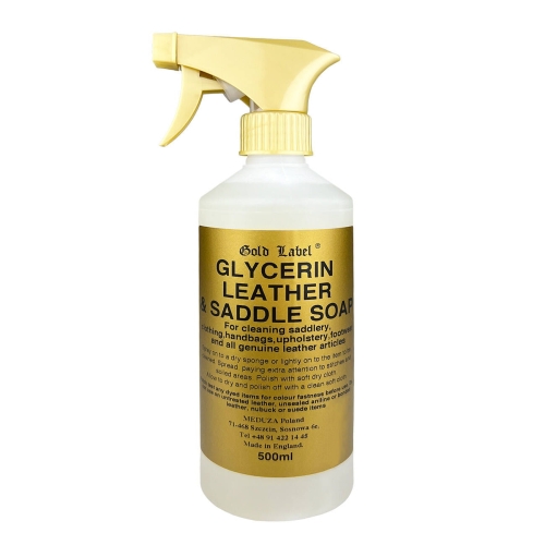 Mydło glicerynowe do skór w sprayu Glycerin Saddle Soap  500ml
