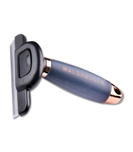 Trymer dla konia i psa Waldhausen Gel w kolorze czarnym / rosegold