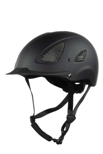 Kask jeździecki z dobrą wentylacją Horze Orbital w kolorze czarnym