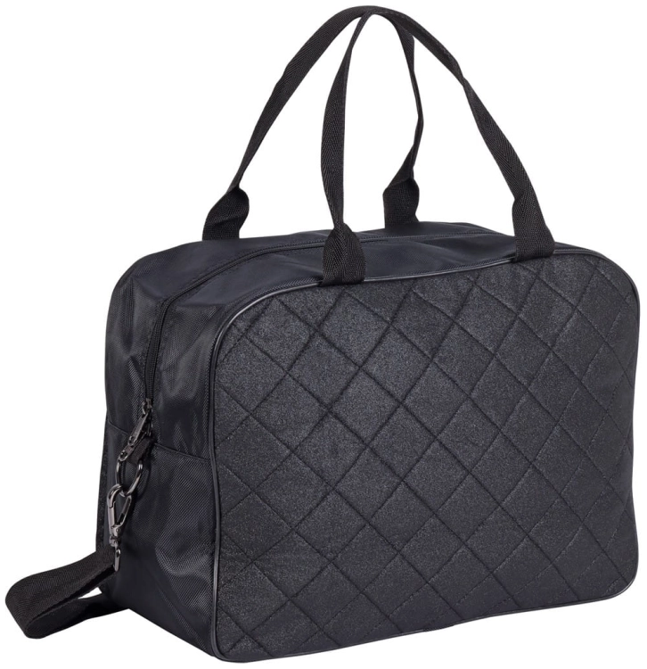 Torba na akcesoria jeździeckie z brokatem Harry's Horse Cavalli w kolorze czarnym