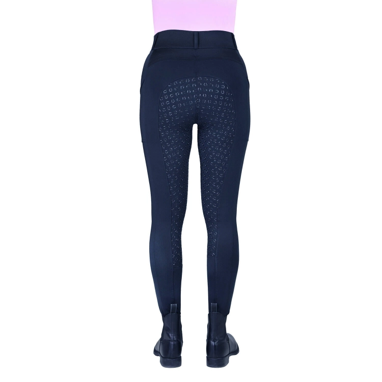 Legginsy do jazdy konnej York Nova w kolorze granatowym