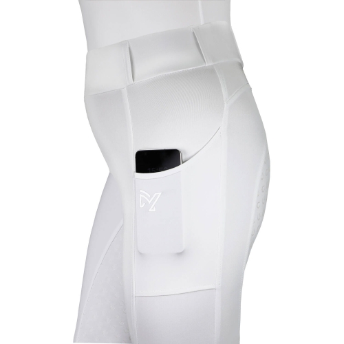 Legginsy jeździeckie York Nova w kolorze białym