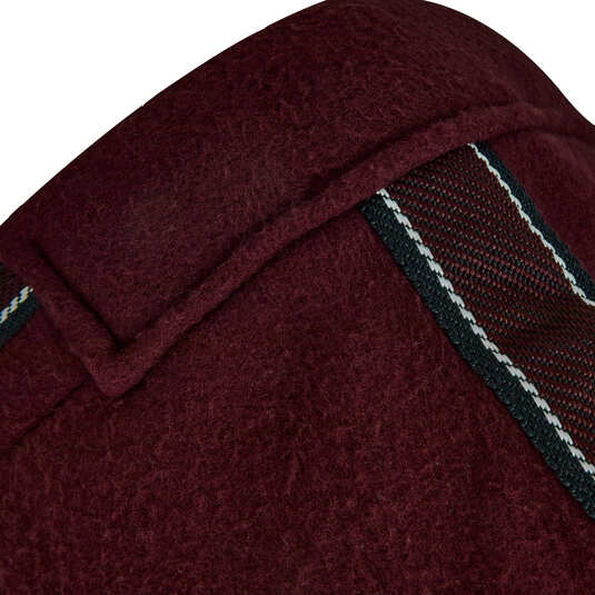 Derka polarowa Horze Kiel w kolorze Dark Red - ochrona kłębu