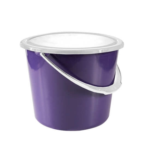 HORZE wiadro z przykrywką Purple