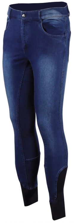 Bryczesy męskie Harry's Horse Liciano w kolorze denim widoczne z przodu