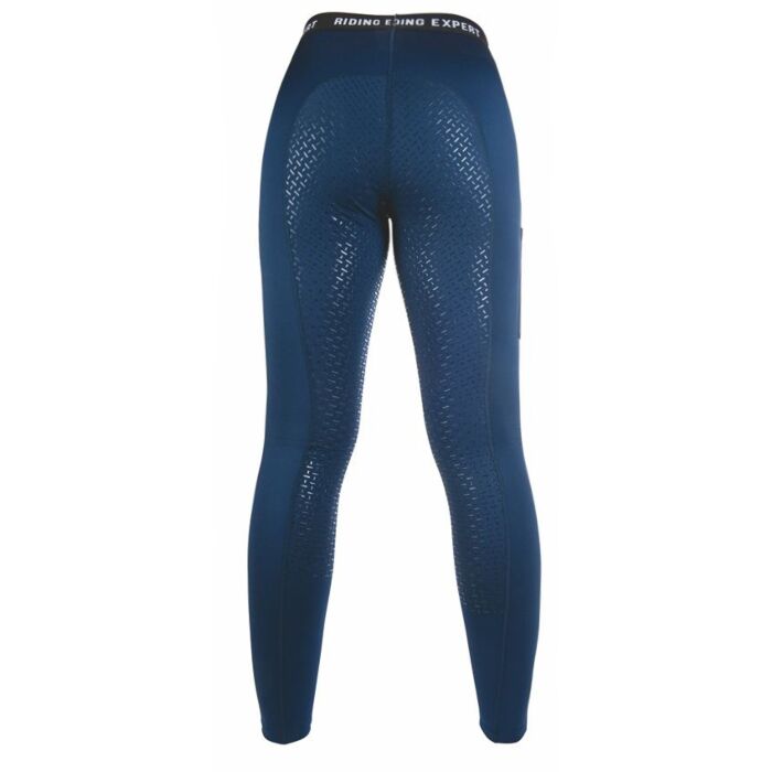 Legginsy jeździeckie HKM Graz w kolorze granatowym